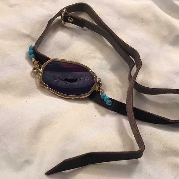 LAST ONE!!!! [Precioso] Agate Bracelet/Choker - Picture 8 of 8